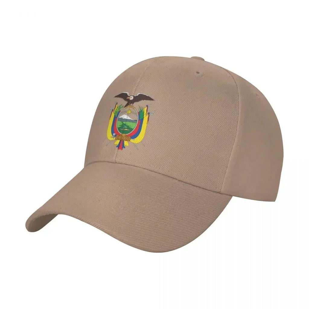 Ecuador Coat of Arms Baseball Cap Sun Hat For Children Rugby derby hat Trucker Cap Womens Beach Outlet Mens