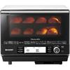Sharp Healsio AX-XJ1-W Water Oven, White, 30L, 2-Tier Cooking, Convection, Toast Function