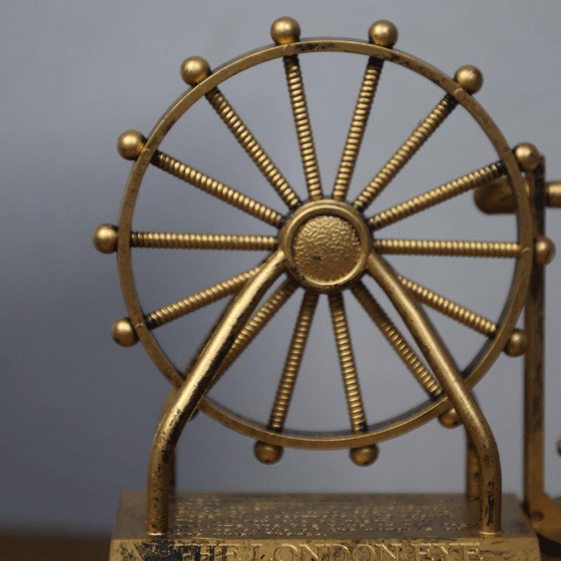 Retro Ferris Wheel Sand Hourglass: Creative Student Gift & Home Décor Ornament