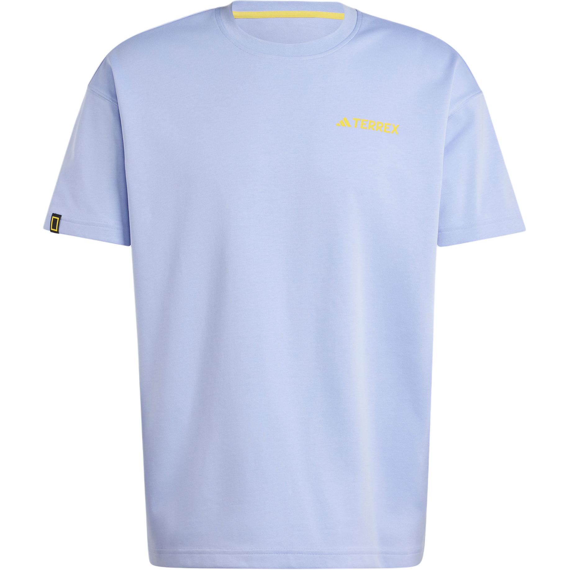 

adidas Originals x National Geographic Unitefit Graphic T-Shirt Blue IX5615 XL