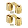 Hide Invisible Cabinet Furniture Hinges 180 Degree Opening Angles Concealed Hinges Furniture Hardware