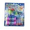 Kids Toy Space Bubble Gun, Handheld Bubble Blower with Lights, Transparent, Formaldehyde-Free Safe