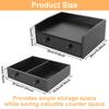 Coffee Machine Base Drawer Wood Tea Bag Coffee Capsule Drawer Storage Stand Desktop Water Bar Countertop Cabinet Organizer