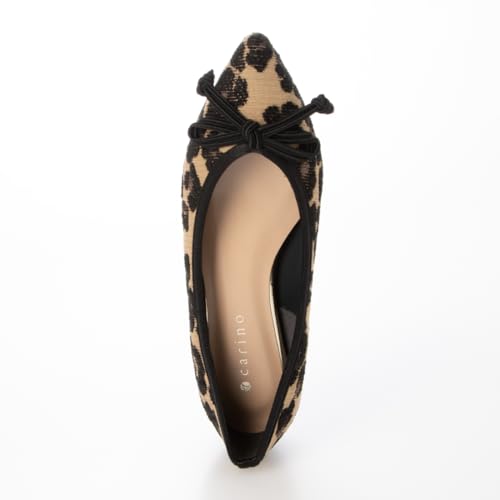 Carino CATT32095 Damen Beige Ballerinas, Größe 23,5cm