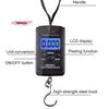 40kg Multifunctional Mini Digital Hanging Scale Portable Electronic Weighing Tool for Fishing Luggage Travel with Hook