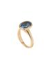 Manaet Pebble Stone R_Gold Plated