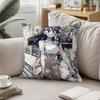 Anime K-Komi Can't Communicate Throw Pillow Covers Pattern Cushion Cover Suitable For Sofa Bedroom Car Pillow Cover