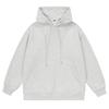 Felpa con cappuccio a maniche lunghe da uomo per autunno, primavera e autunno, nuova, semplice, casual, alla moda, marca, top largo e bello