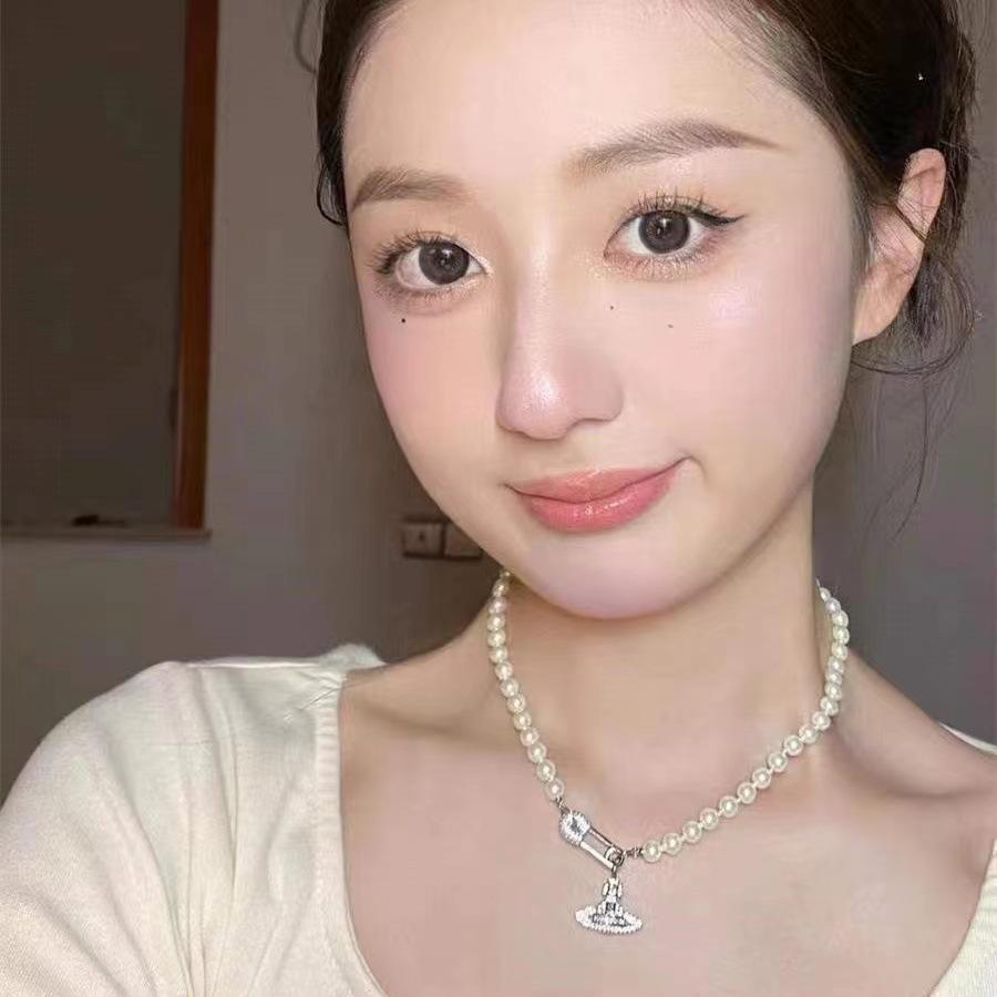 Роскошное ожерелье на ключицу  Холодный Ветер Сатурн