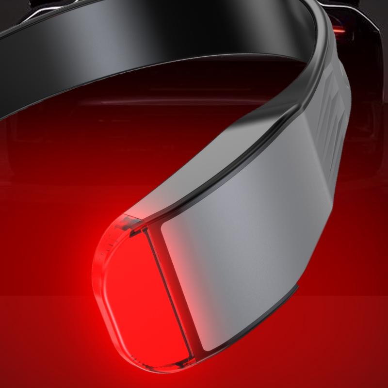 COB LED HeadLamp Type-C USB Rechargeable Headlight Multifunction Light Portable Head Flashlight Lamp Tail White Lamp; Red light