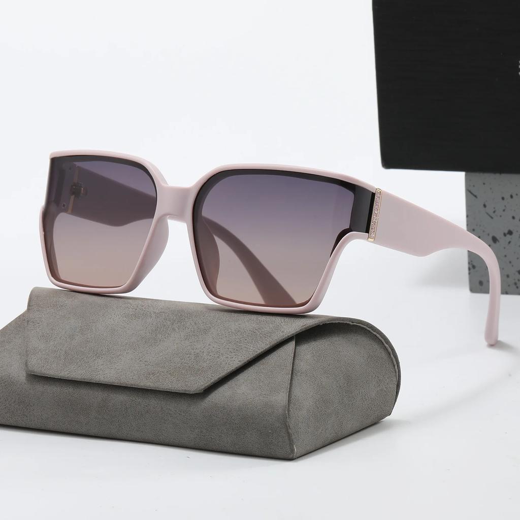 Vintage Oversized Square Polarized Sunglasses Women Men Classic Big Frame Trending Sun Glasses UV400 Brand Designer Eyeglasses