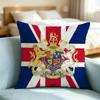 British National Flag-G Culture Square Double-Sided printed Pillow Case Bedroom Bedside Pillow Sofa Cushion Cover Gift