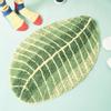 Leaf shaped Floor Mat Entrance Non slip Door Mat for Living Room Bedroom Home Supplies