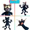 99 Nights In The Forest Cat Plush The Cat Monster Plushies Toys Soft Stuffed Animals Doll Birthday Gift  For Kids And Game Fans