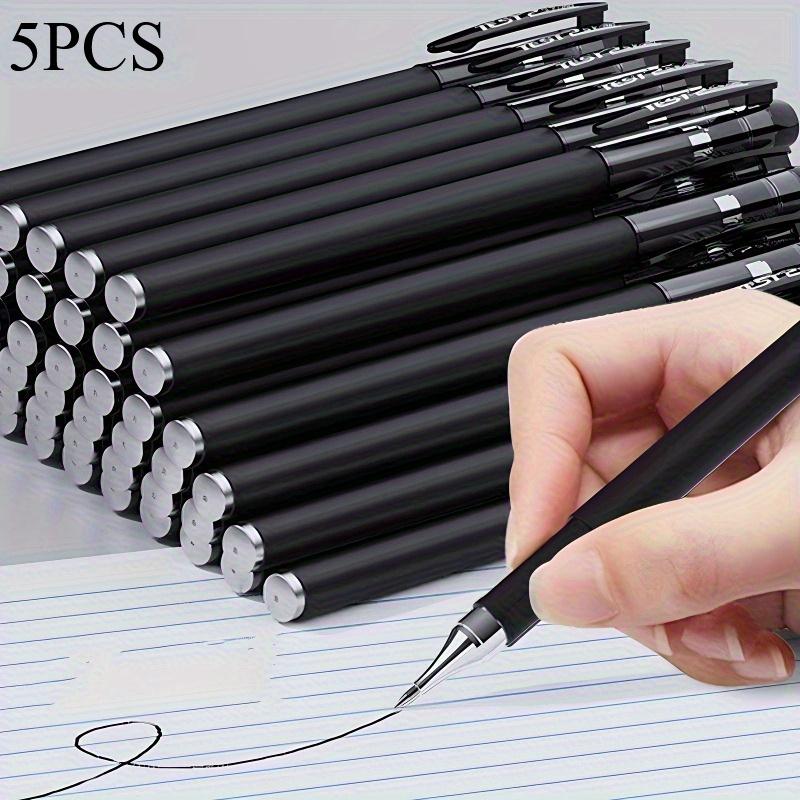 

5/10/20pcs Quick-Drying Gel Pens, 0.5mm Fine Tip, Black Ink - Ideal Choice for Office and School clea For school office use only black