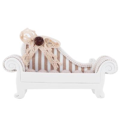 Mini Sofa Schmuckständer Ringständer Organizer Ohrring-Präsentationshalter Aufbewahrung Dekoration