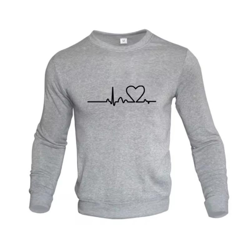 

Осень/Зима 2024Новинка Мужская повседневная толстовка с круглым вырезом, толстовки, пуловеры, уличная толстовка с капюшоном, хип-хоп, базовые толстовки 4XL