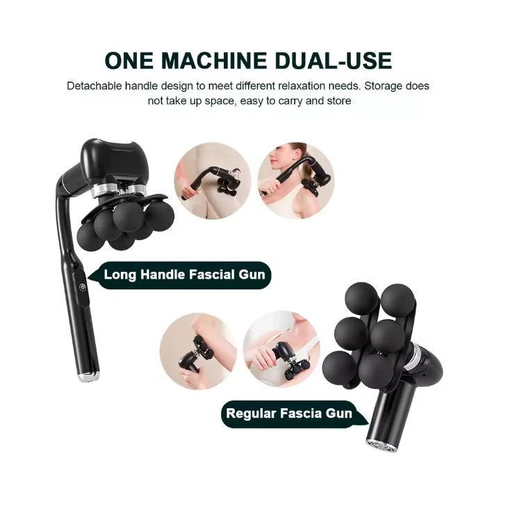 2026 Smart Electric Fascia Gun Body Massage Machine Hammer Home Handheld Hammer Back Deep Tissue Muscle Relaxation Massage Gun