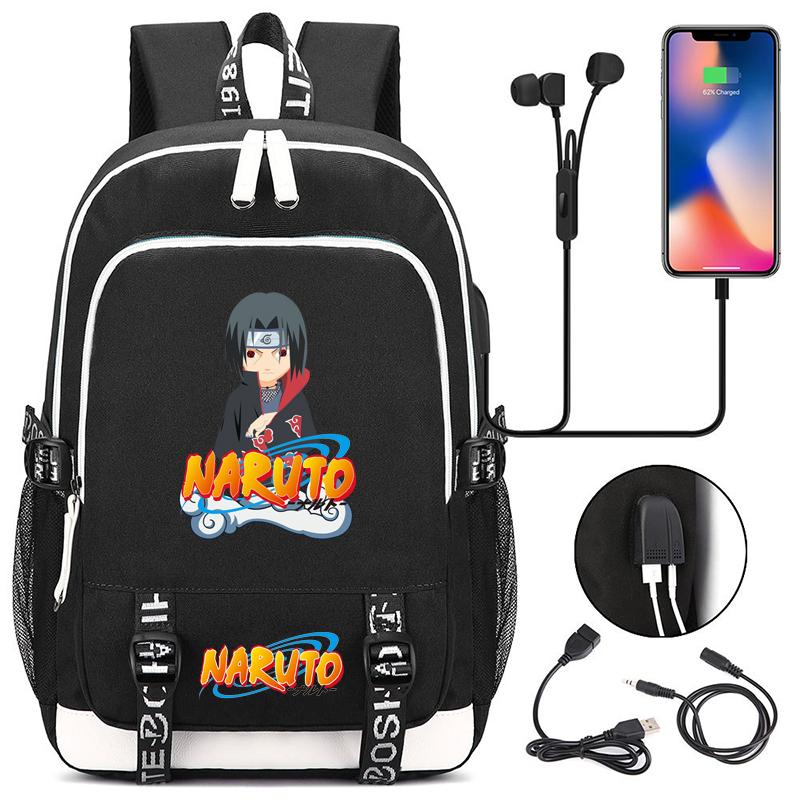 Anime Schoolbag Boy Girl Rucksack for Teen Backpack Student Usb Travel Bags Back To School Backpack Men Women Leisure