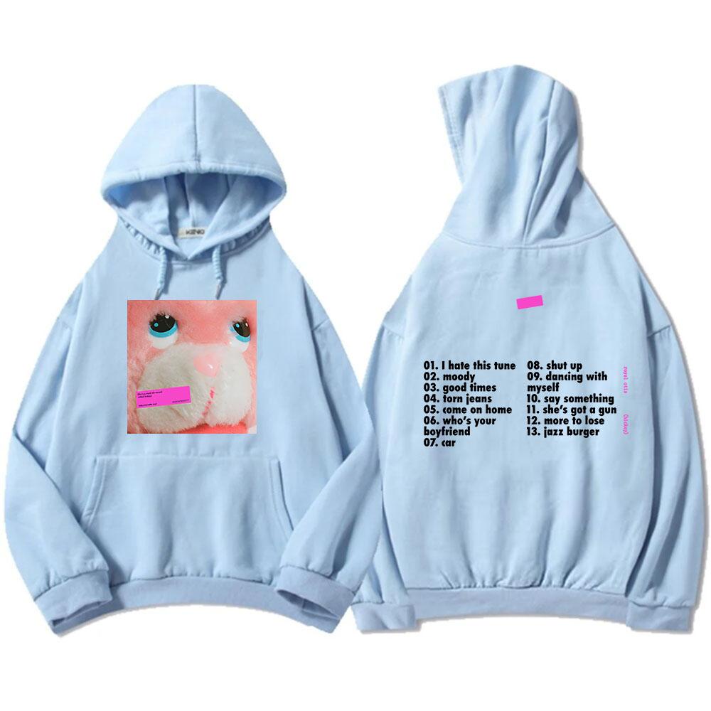 Royel Otis Hickey Hoodies Long Sleeve Autumn Male Sweatshirts Fashion Hooded Graphic Printing Pullovers Casual Fleece Men Hoodie