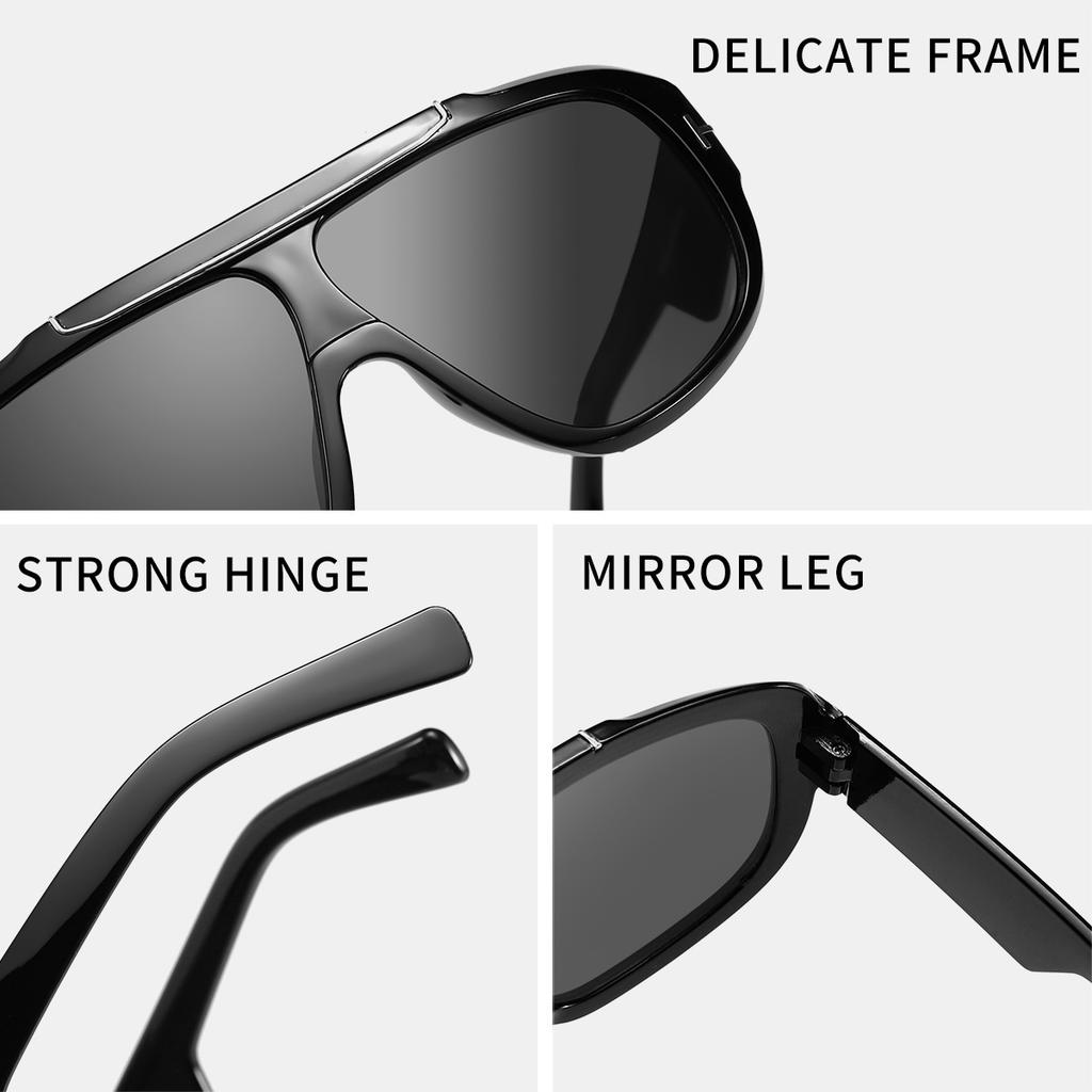 New Vintage Pilot Sunglasses Women Men Brand Round Sun Glasses Female Circular Eyewear Oculos De Sol for Male Female Eyeglasses