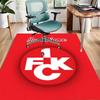 1.FC Kaiserslautern Design Area Rug Personalized Name- Non-Slip, Soft & Cozy Floor Mat for Living Room, Office - Indoor/Outdoor Carpet
