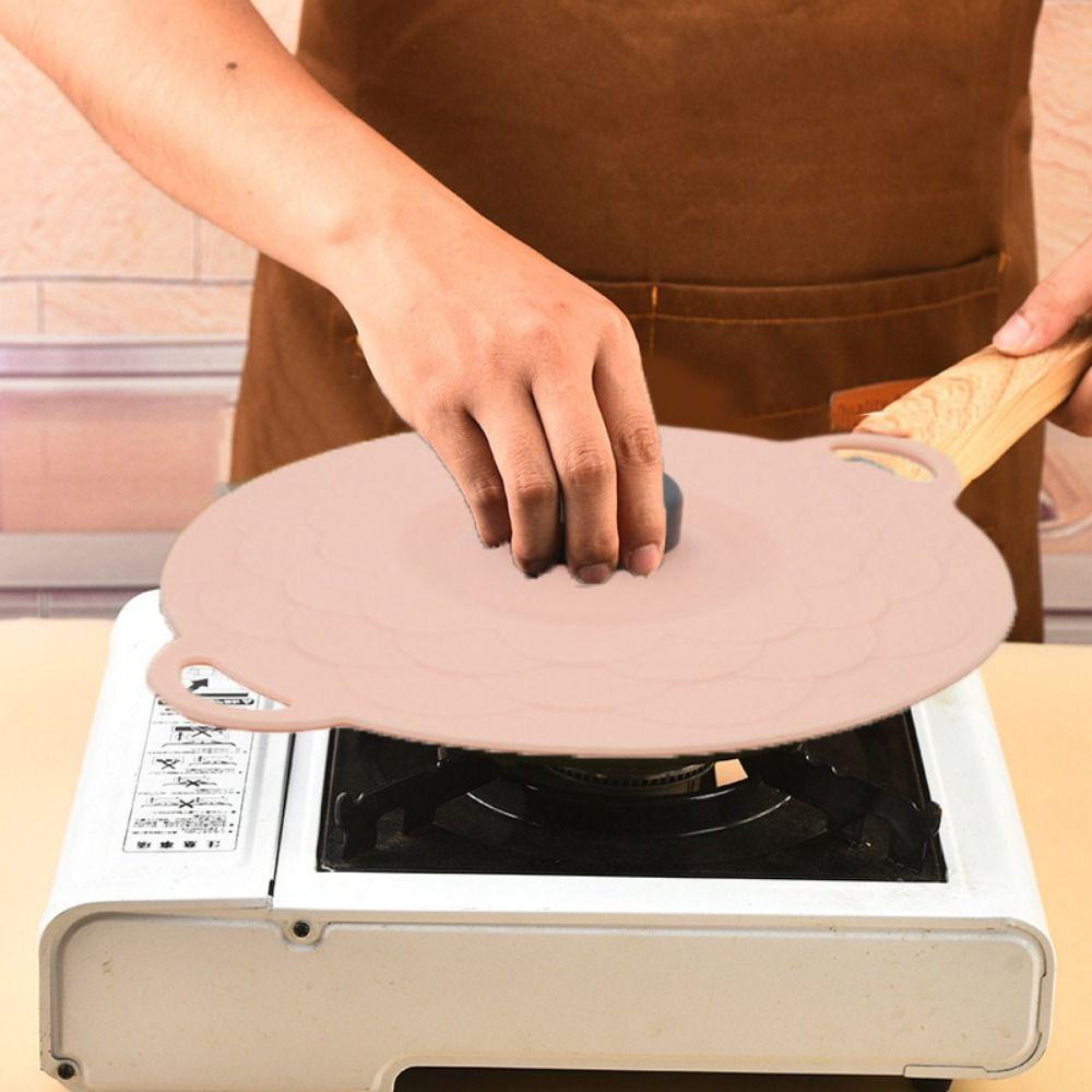 5Pcs Sealed Food Fresh Cover Anti-spill Tableware Pot Lid Universal Fresh Keeping Cover Plates