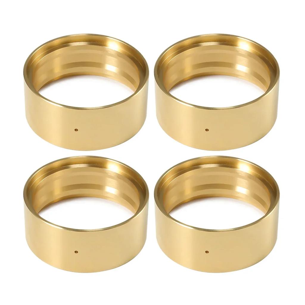 95g Brass 1.9 Inch Beadlock Wheel Weights Internal Clamp Rings for 1/10 RC Rock Crawler SCX10 II 90046 D90 TRX4 Element Enduro
