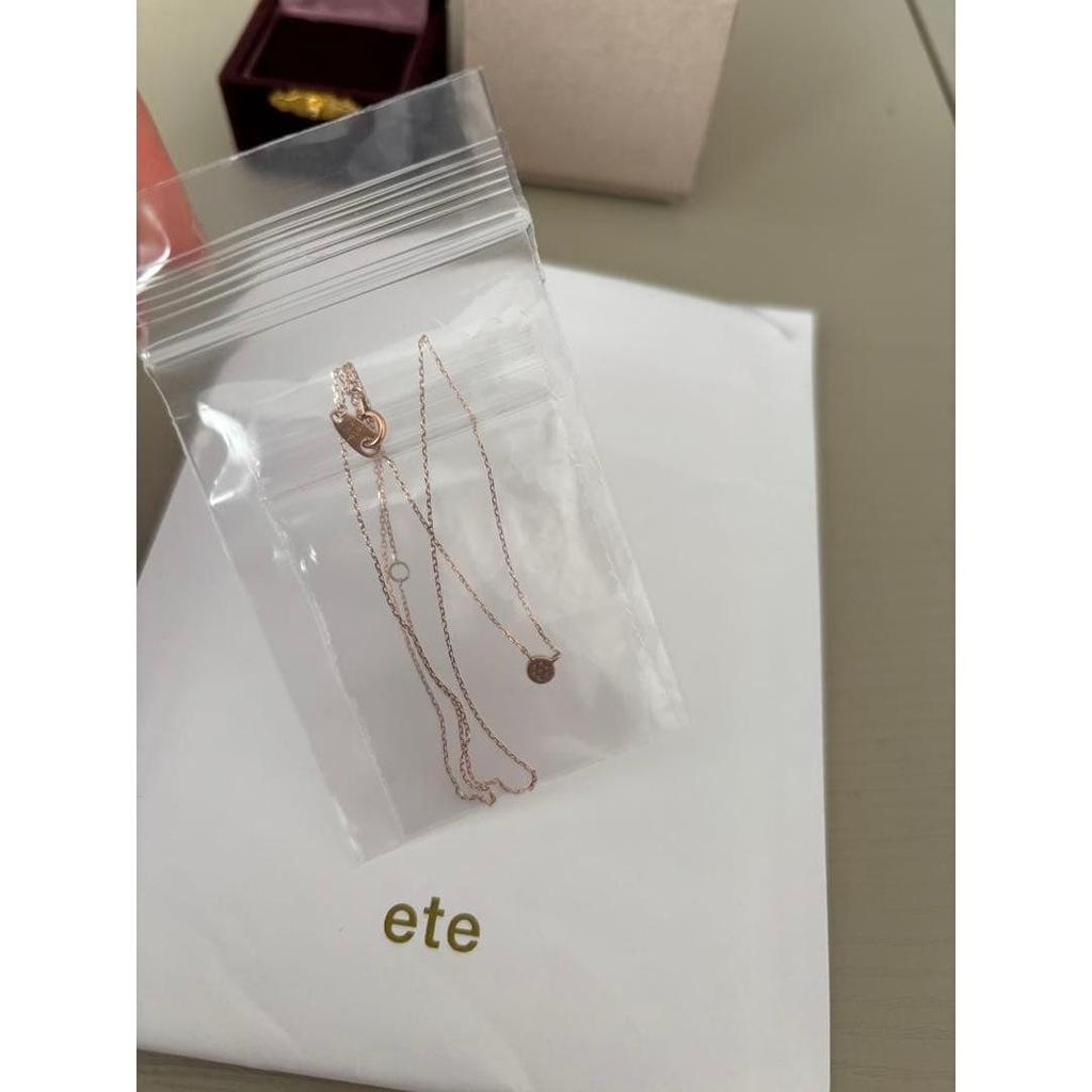 Used ete necklace with case k10