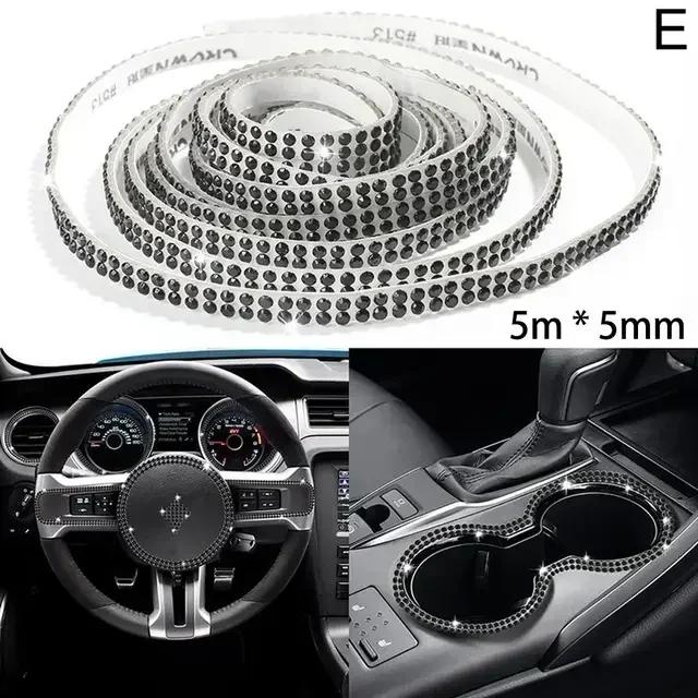 New Car Decorative Stickers Auto Crystal Artificial Diamond Girls Car Decoration Accessories Auto Interior Accessories