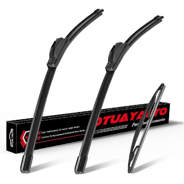 OTUAYAUTO 22"+22" Windshield Wiper Blades Replacement for Chevrolet Silverado 1500 2500 3500 1999-2006 2019-2024 Front Window Wiper Fit Factory