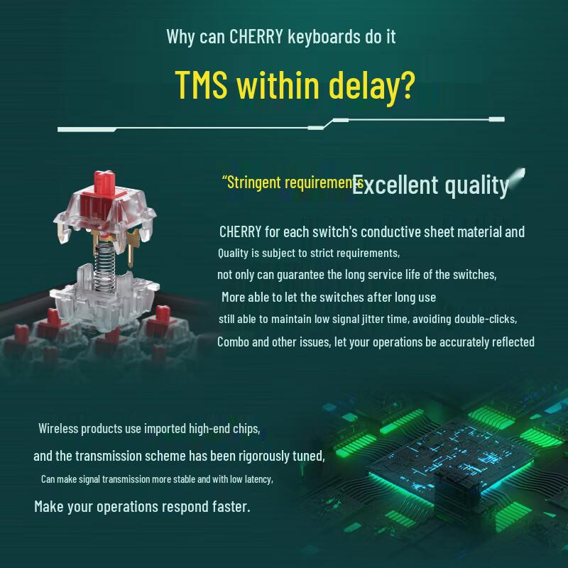 CHERRY MX3.0S Wireless Mechanical Keyboard - Pikachu Edition