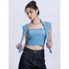 Za2025 Spring New Women Clothes Versitile Fashion Niche Design Wear More Irregular Pattern Knit Two Piece