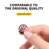 BIG1 14mm Car Key Emblem Sticker Control Key Logo Decal For Volkswagen VW Golf 5 6 7 Polo RLine GTI Passat B6 Tiguan Jetta YSYKTZ