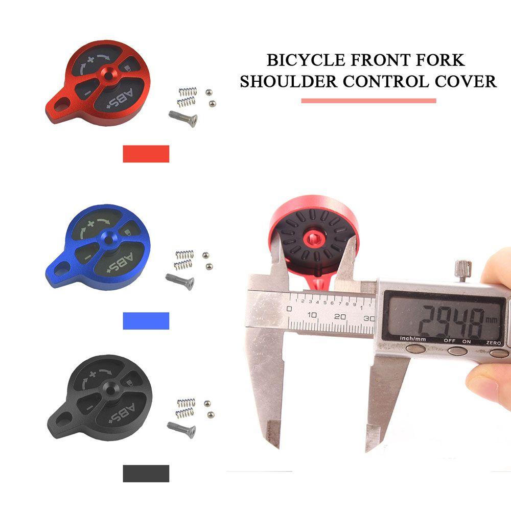 Bicycle Front Lock Cover Bike Suspension Fork Caps Bike Front Cap Plug Bicycle Fork Cap Cover