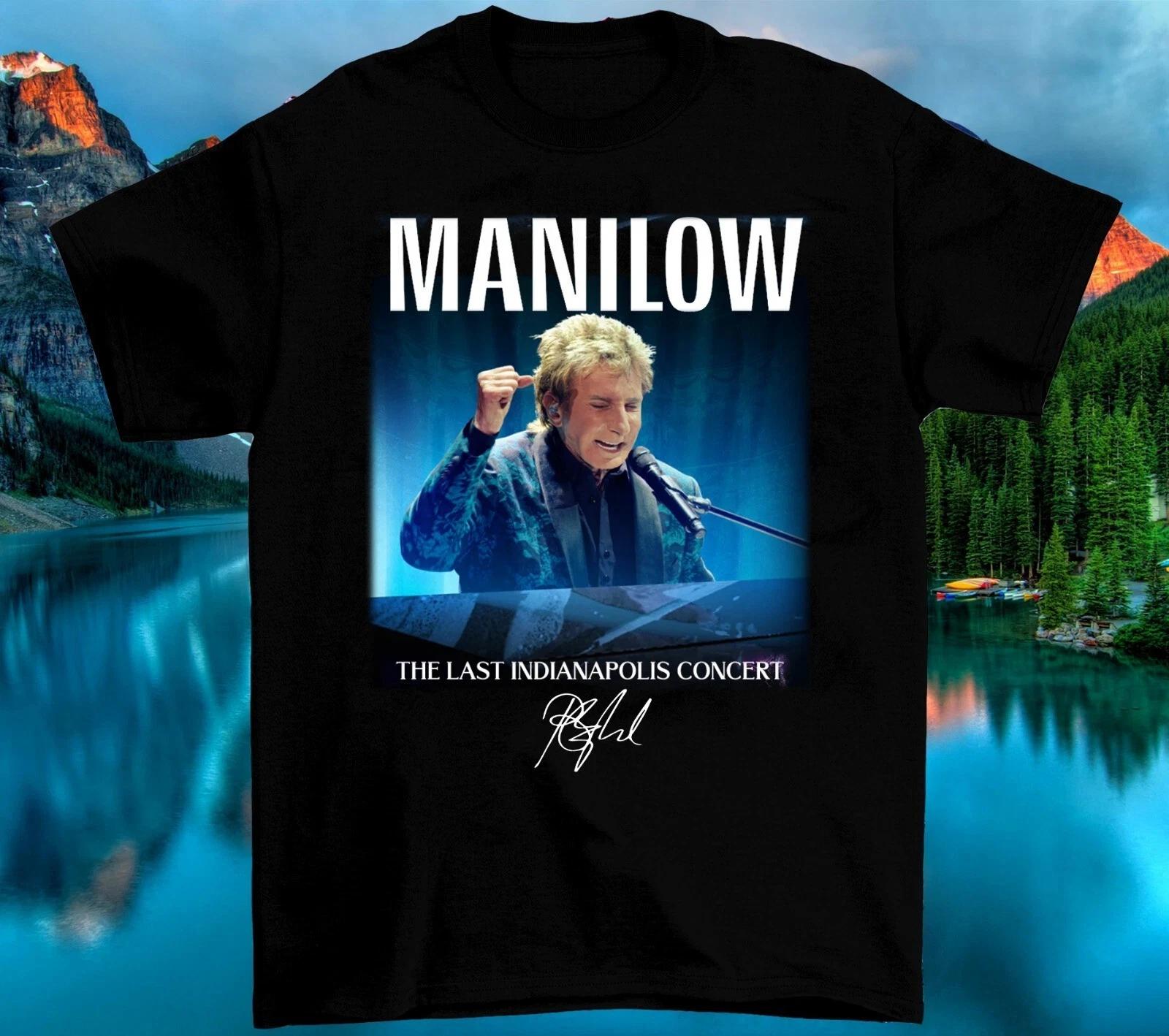 

Barry Manilow The Last Concerts 2025 Tour Signature T Shirt Size S-3XL 4XL