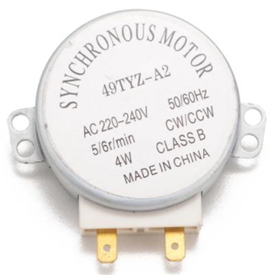 Mikrowellenherd-Synchronmotor 49TYZ-A2 AC 220–240 V CW/CCW 4 W 5/6 U/min