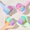 1pc-random Color Gentle 3-sided Toothbrush for Home Deep Cleaning Oral Care - Extra Soft Bristles for Teeth and Gums
