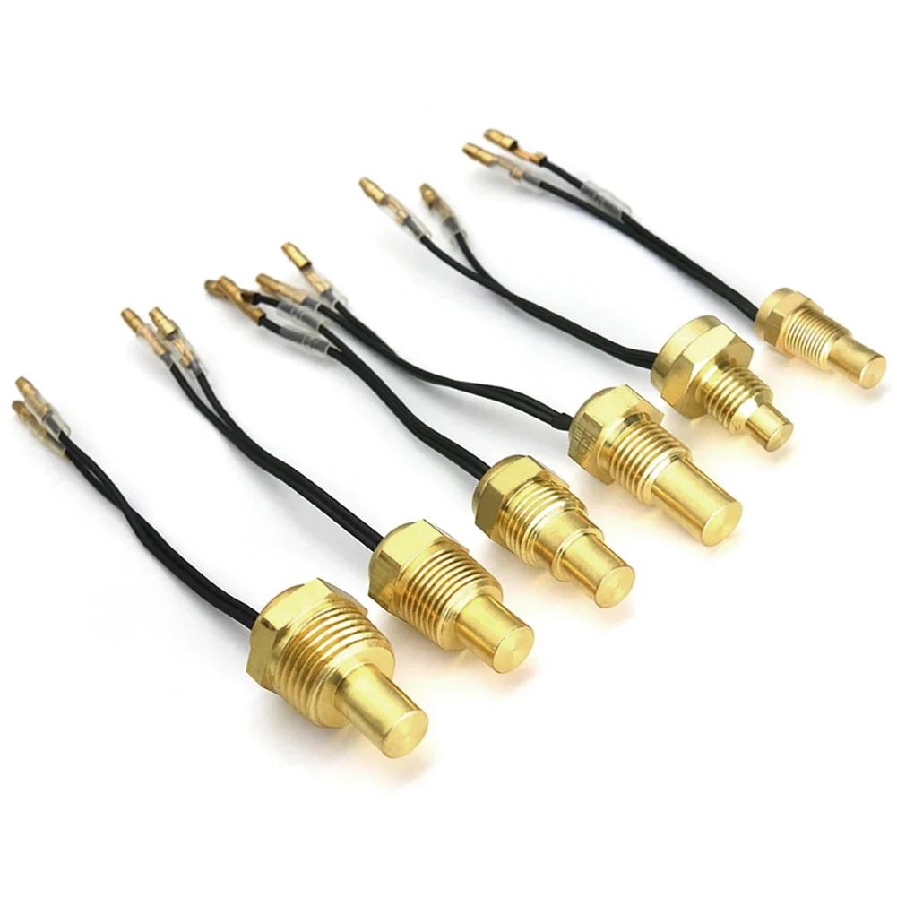 12V/24V Car Water Temperature Sensor 10MM 12MM 14MM 16MM 17MM 21MM 50K Head Plug Truck 1/8NPT 3/8NPT Water Temp Sensor