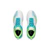 Li Ning Qilin 2.0 კომფორტული მრავალმხრივი არაცურვადი გამძლე სუნთქვადი დაბალყელიანი სავარჯიშო ფეხსაცმელი უნისექსი კედები თეთრი ლურჯი APPR001-4