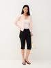 Antome Claire Linen Sheer Cardigan (Shell Pink)