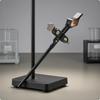 Retort Stand Clamp Iron Material Lab Sturdy and Experiment Support Loop Silver L