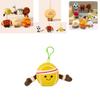 Balls Plush Pendant Badminton Keychain Room Decor Bag Decoration Birthday Gift