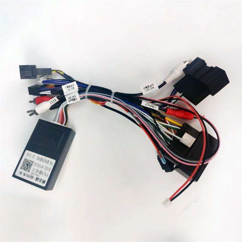 For Ford Focus 12-18 Vertical Screen Android Stereo Power Wire Harness W/Canbus