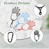 Golf Glove Mold and Drying Rack - Plastic Golf Glove Holder Used for Drying and Storage Essential Tool for Golfers 5
