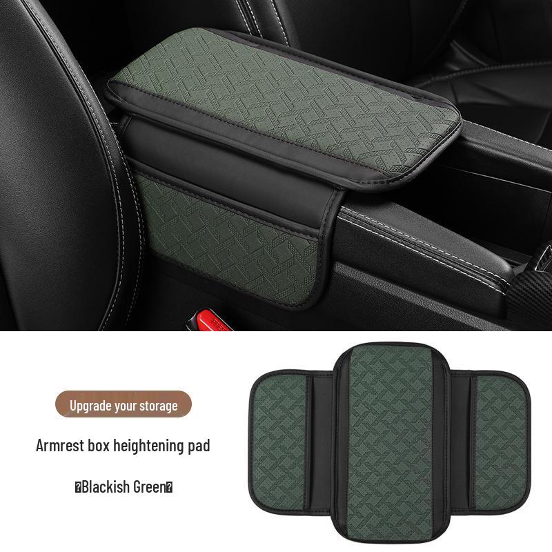 Universal Car Armrest Pad: Heightening & Storage Solution for Central Elbow Rest