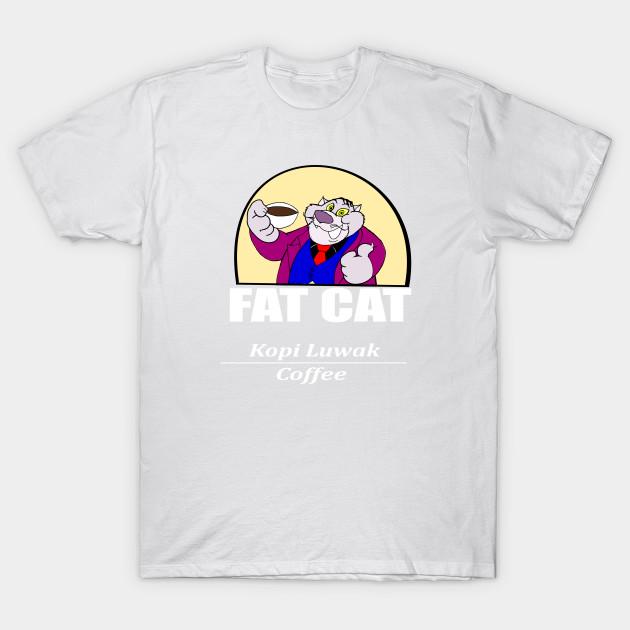 

T Shirt Women Fat Cats Coffee Harajuku Print Kawaii Tshirt Summer Short Sleeve Female T-Shirt Top Tee