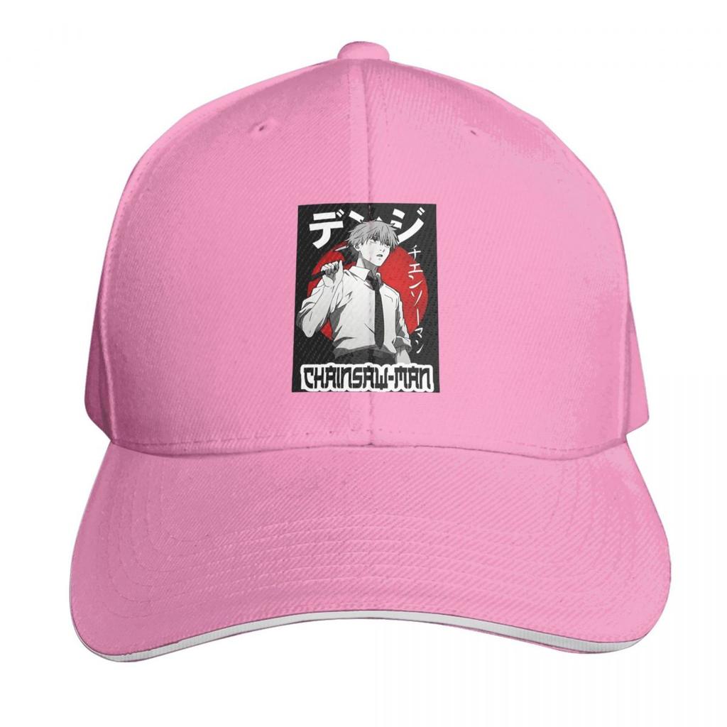 Pochita Ramen Chainsaw Man Anime Cap Fashion Casual Baseball Caps Adjustable Hat Hip Hop Summer Unisex Baseball Hats