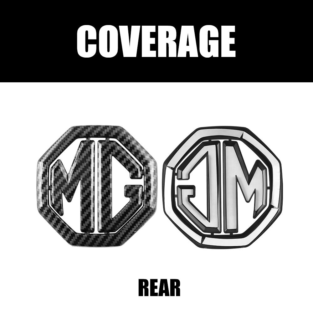 

1/2pcs Car Hood Front Grill Emblem Cover Tail Badge Decoration Sticker Decsl Auto Refit Accessories For Morris Garages MG MG6 MG6