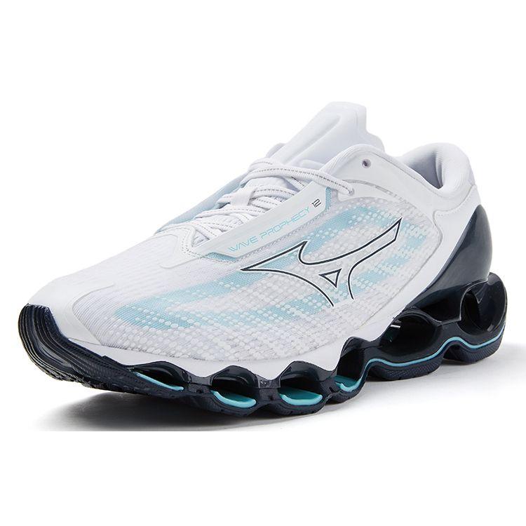 Mizuno Wave Prophecy 12 Comfortable Entry-Level Running Shoes Shock Absorption Non-Slip Wear-Resistant Breathable Low-Top Running Shoes J1GC230008